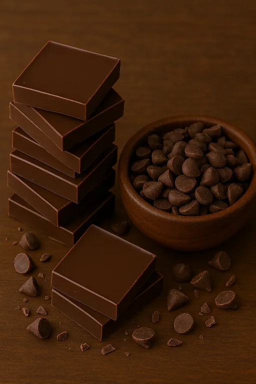 Chocolate and other food preparations containing cocoa